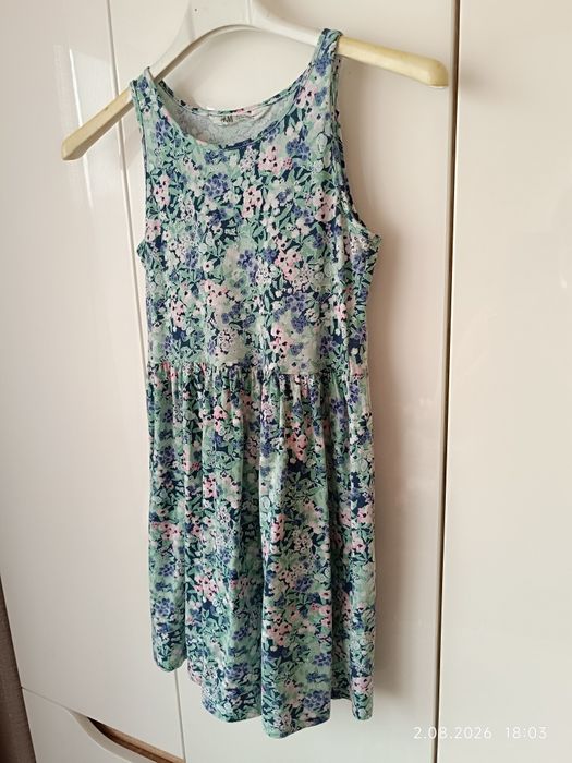 Bawełniana sukienka H&M r 134