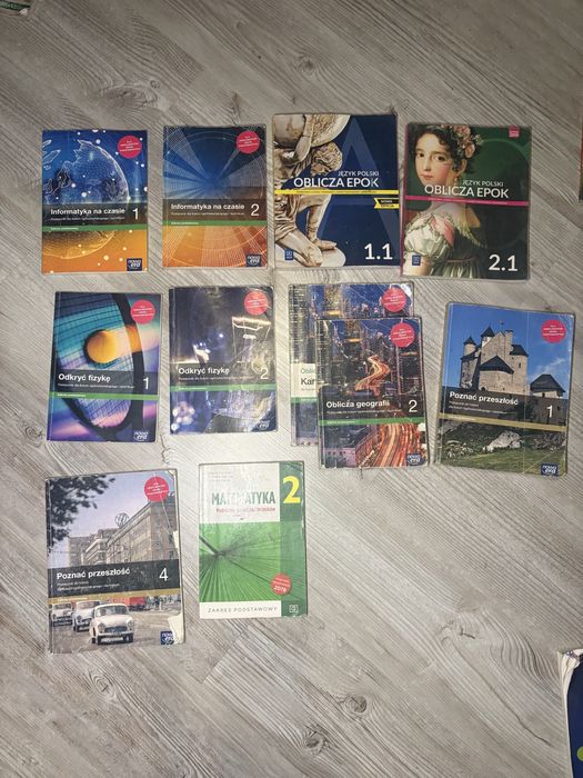 podręczniki do liceum i technikum