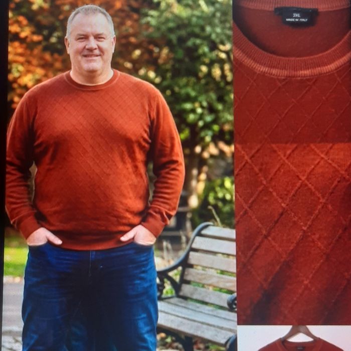 Чоловічий джемпер, светр , вовна супер-батал  Walbusch, 58/60, 3XL , 4XL