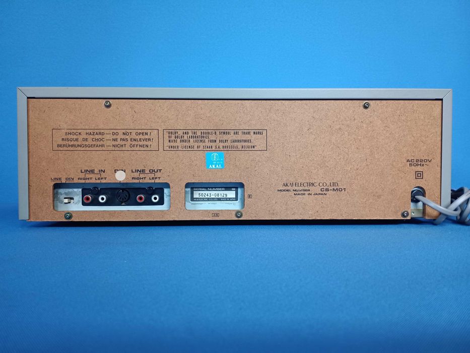 deck cassetes AKAI CS-M01