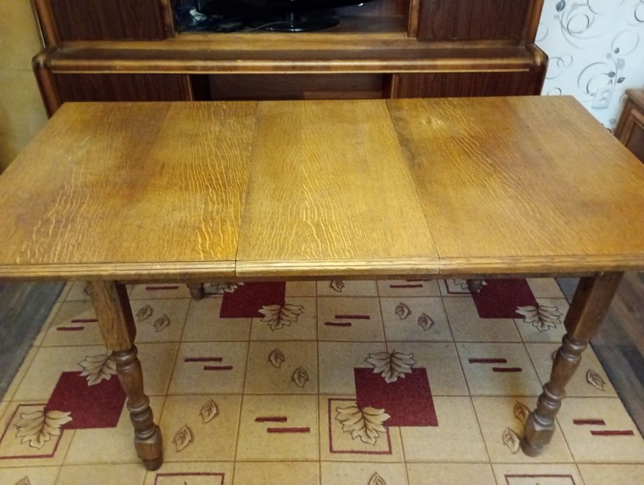 Стол обеденный раскладной дерево дуб