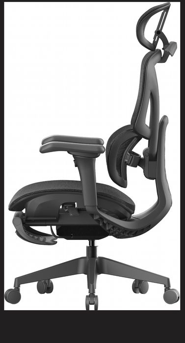 Кресло компьтерное офисное эргономичное OfficePro Elite Black НОВОЕ
