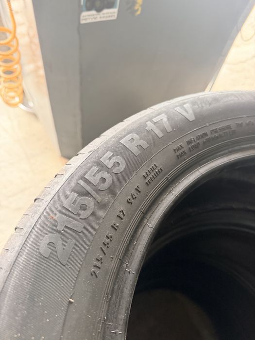 Резина Continental 215/55R17 літо