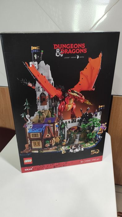 Конструктор LEGO IDEAS 21348 Dungeons & Dragons Легенда про Дракона
