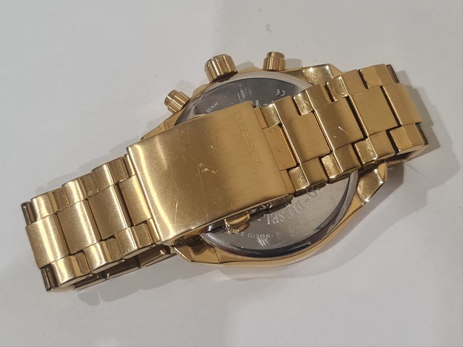 Męski Zegarek Diesel DZ-4475 złoty kolor