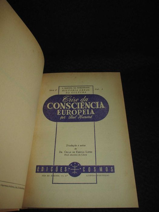 Livro Crise da Consciência Europeia Paul Hazard