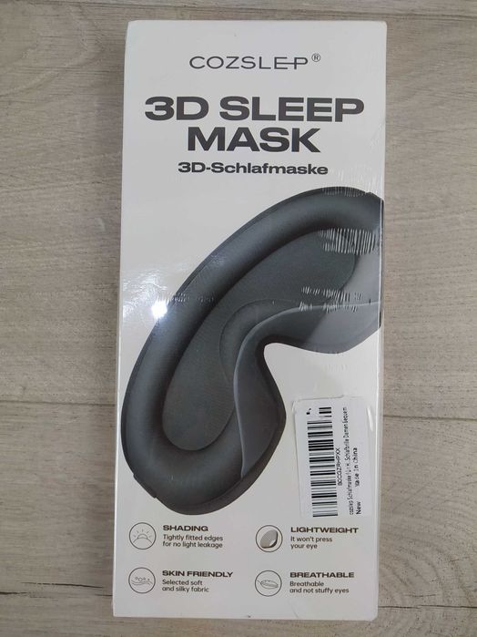 Cozslep maska do spania 3D Opaska na oczy