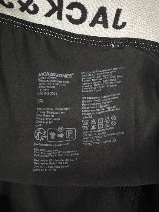 3pak męskie bokserki Jack & Jones XXL