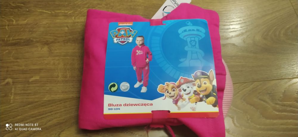 Nowa bluza dziewczęca Psi Patrol Skye 99-104