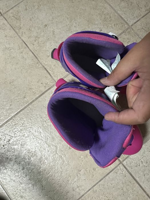 Patins em linha menina Oxelo Play 3 - tamanho 34-36