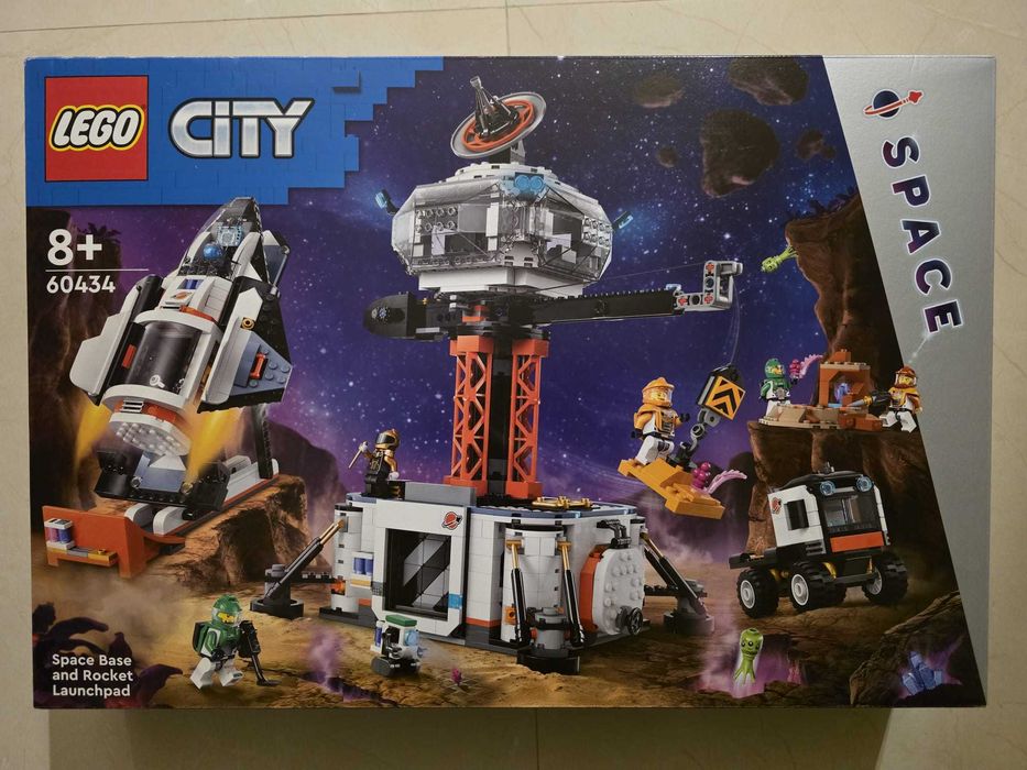 Lego 60434 CITY - Space Base and Rocket Launchpad . Novo e Selado