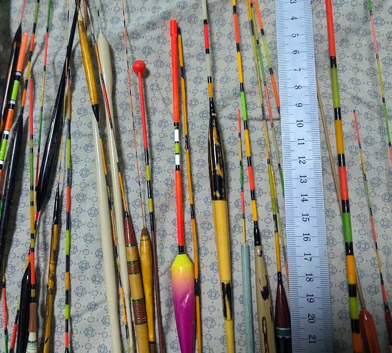 Поплавки для ловли , по  японскому методу "Херабуна" (Herabuna)