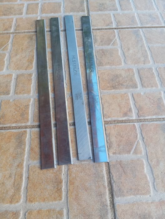 Laminas para plaina industrial