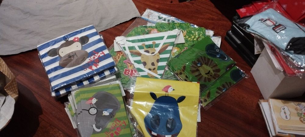 Kit de aniversário festa  animais