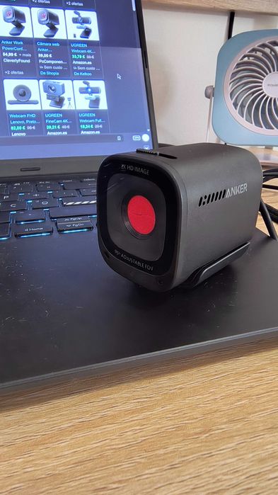 (BAIXA PREÇO) Webcam profissional Anker PowerConf C200
