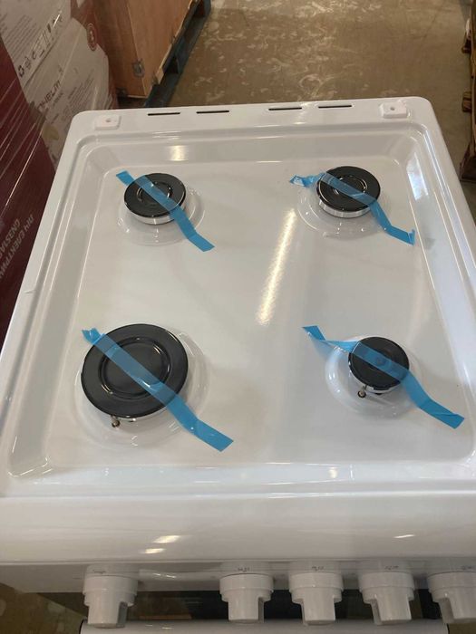 Кухонна Плита газова G4F5600W 50см. біла (GRUNHELM)(газова духовка)