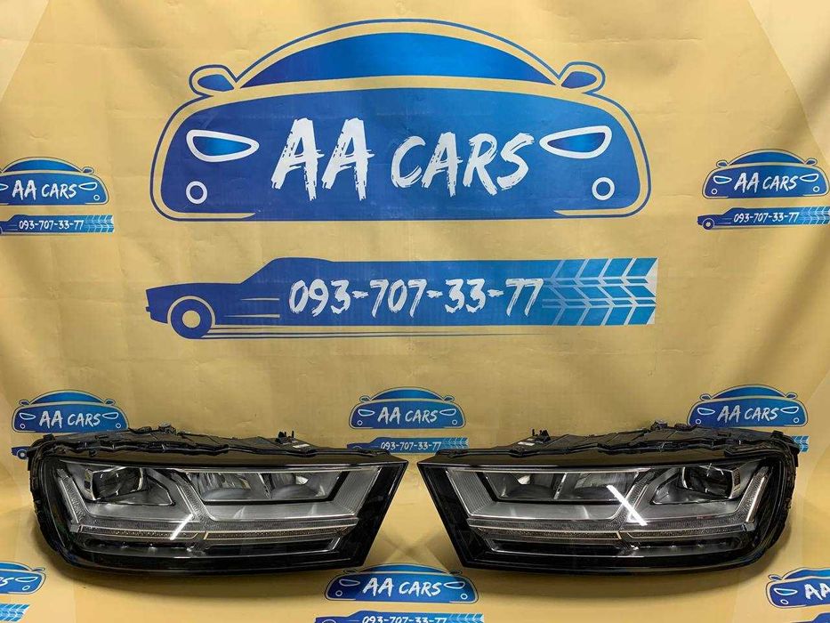 Фары Фари Фара Audi Q7 4m Full Led 2015-2020 фары Ауди ку7