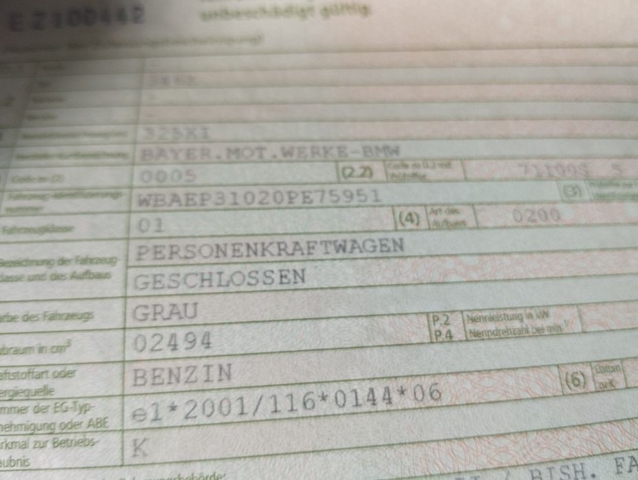 BMW 325xi 192KM m54b25 Manual Czarny Sufit  Z KATAMI Silnik TOP