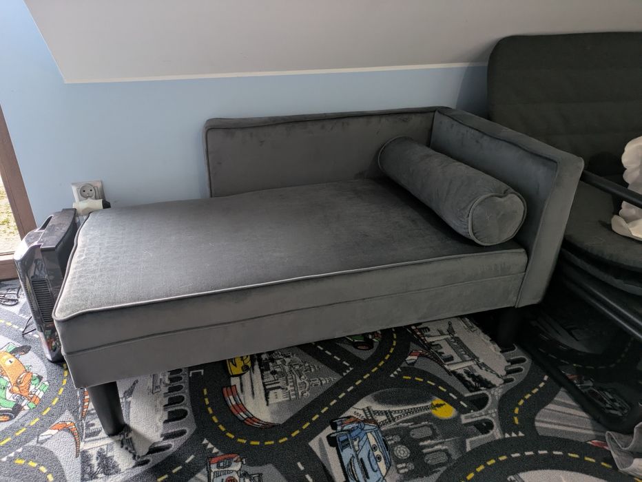 Szezlong VidaXL szary