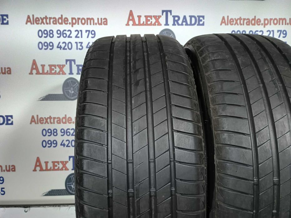 2шт 215/45 R17 Bridgestone Turanza T001 літні шини протектор 6мм