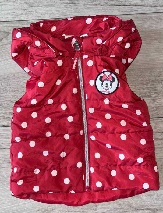 H&M Kamizelka bezrękawnik Myszka Minnie 80-86cm