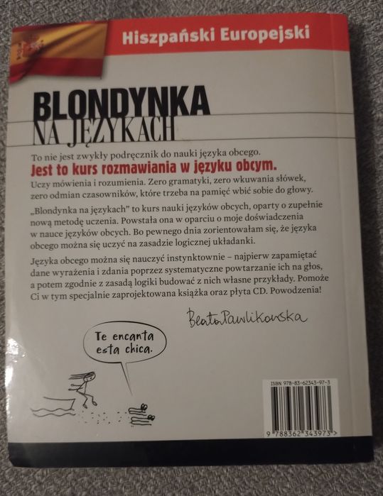 Blondynka na językach hiszpański Beata Pawlikowska