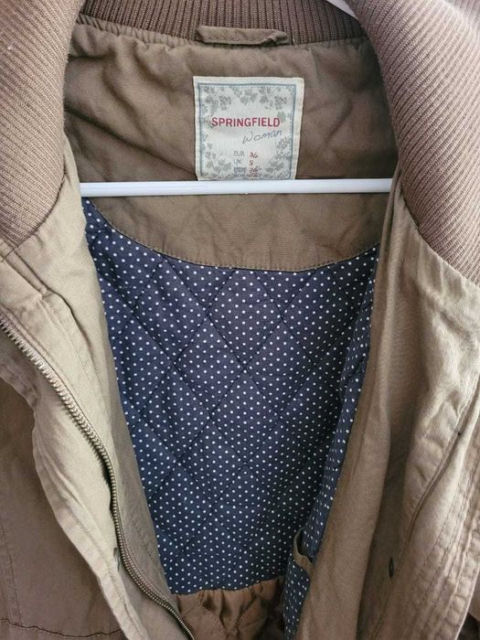 Jaqueta Longa Tipo Parca - Springfield