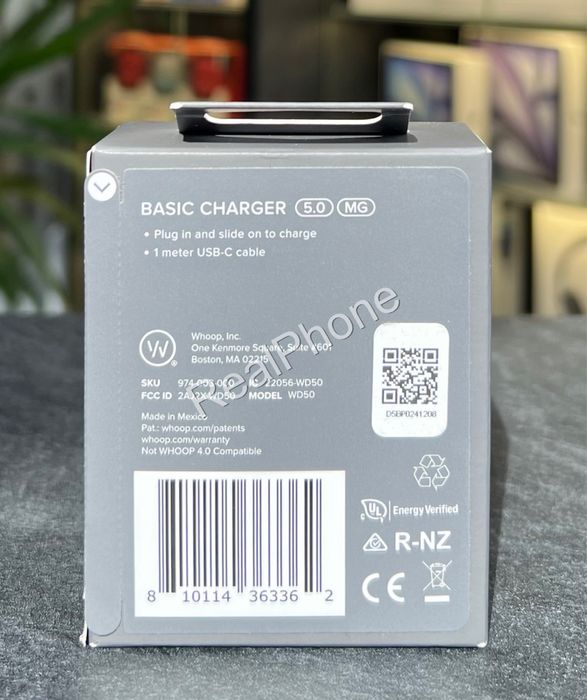 Зарядний пристрій Whoop Basic Charger для Whoop 5.0/MG Black