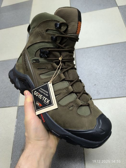 Черевики 7.550 100% оригінал SALOMON QUEST TRACKER forest gore-tex