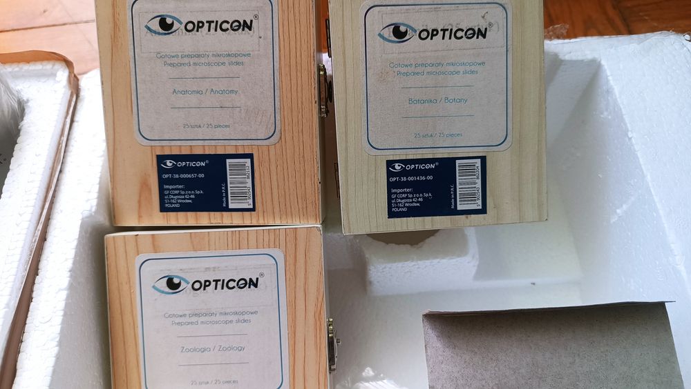 Mikroskop Delta Optical Triokular - jak nowy