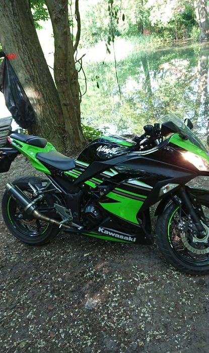 KAWASAKI NINJA 300ABS (2016) - KRT Edition Przebieg 20tys. km wydech LeoVince