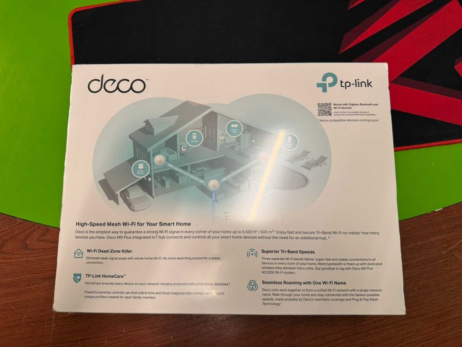 Domowy system WI-FI TP-LINK DECO M9 PLUS (3-pack)