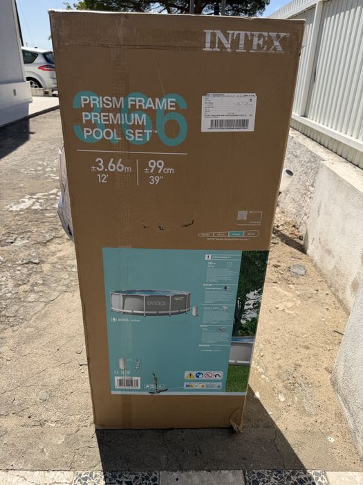 Piscina Intex  3.66x0.99 completa nova