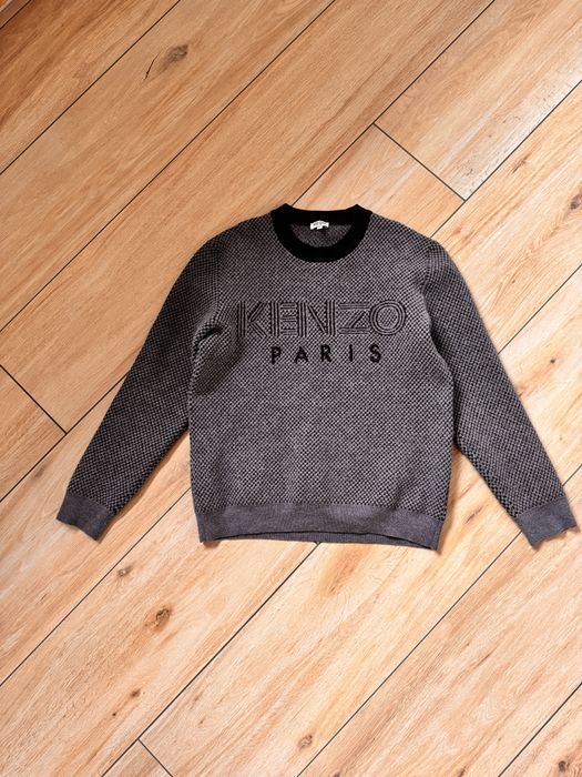 Sweterek Kenzo sfilcowany