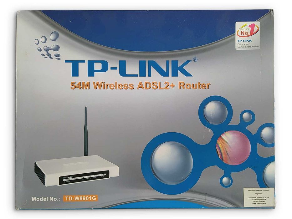 Router WiFi ADSL2+ TP-Link TD-W8009G