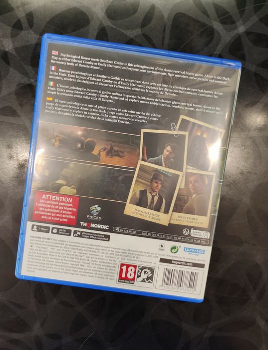 Гра alone in the dark PS5   для Плейстейшн 5