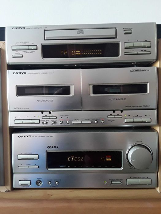 Zestaw hi-fi ONKYO LS-A5  (C-A7  K-WA7  R-A5) wieża