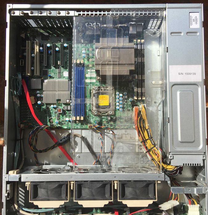 Стоечный сервер Supermicro SC825 6026C 2U, CSE 825 TQ 560 LP B