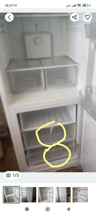 Indesit BIA 18 NF під ремонт або запчастини 
Терміново. Холодильник Inde