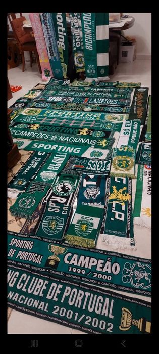 Cachecois do sporting antigos e novos