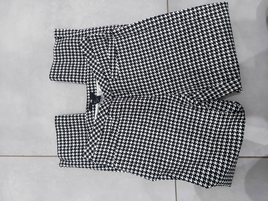 Eleganckie spodnie w pepitke