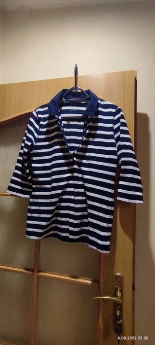Granatowa bluzka rękaw 3/4 Esmara. Założona tylko raz. Polecam serdecz