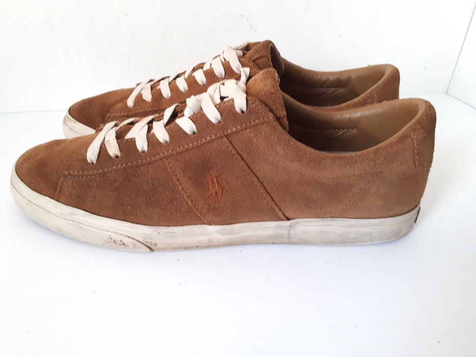 buty męskie Ralph Lauren 44 trampki sneakersy skórzane