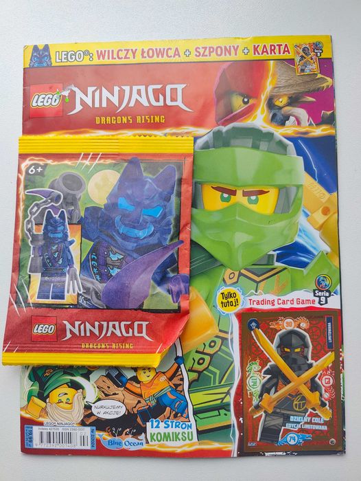 LEGO NINJAGO 2/2024 Wilczy Łowca + Szpony + Złota karta