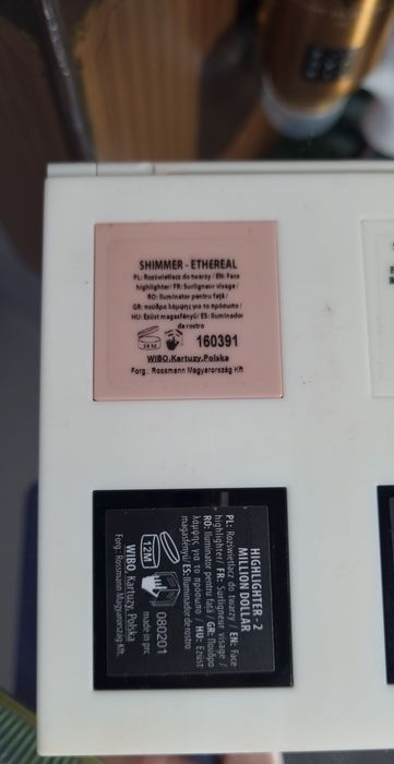 Katosu paletka bouncy wibo rozswietlacze