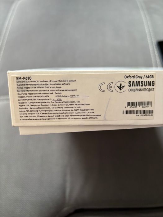 Планшет Samsung Tab s6 lite