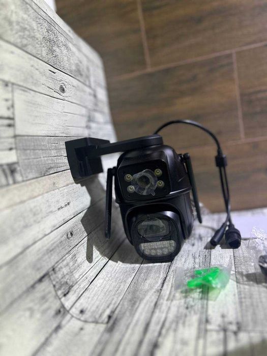 Распродажа! 8мр IcSee ​​Уличная WiFi Камера Видеонаблюдения Поворотная