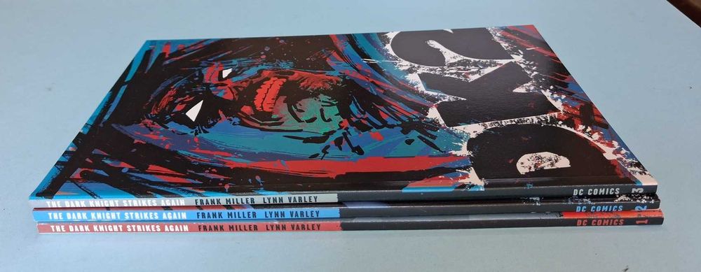 DK2 : THE DARK KNIGHT STRIKES AGAIN # 1-3 Completo Frank Miller & Lynn Varley