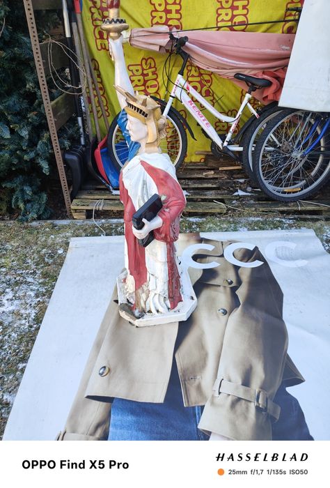 Sprzedam figurę ogrodowa statua wolnosci