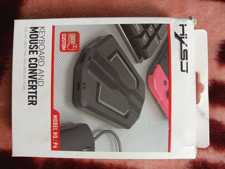 Konwerter klawiatury i myszy do PS4 / Xbox / PS3 / Switch – NOWY